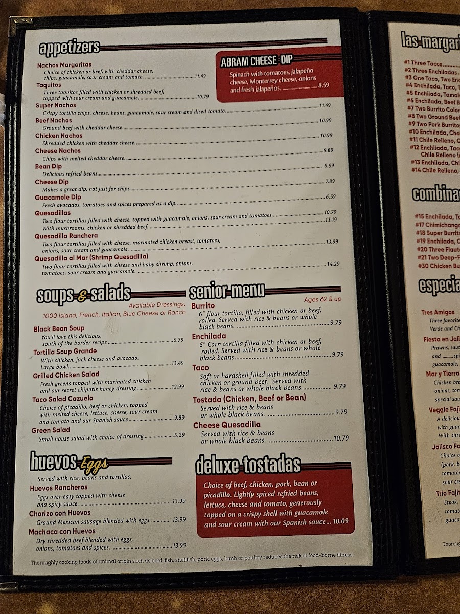Menu El Toro Mexican Restaurant-2